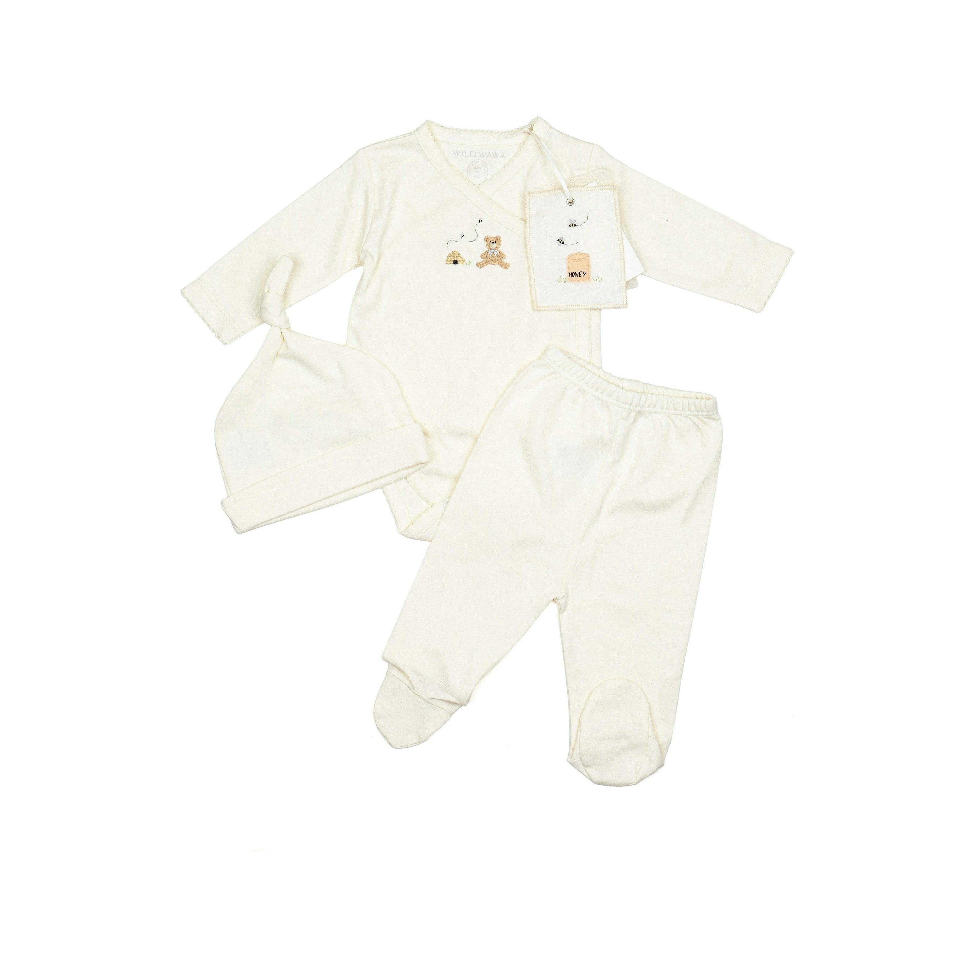 Embroidered Three Piece Set