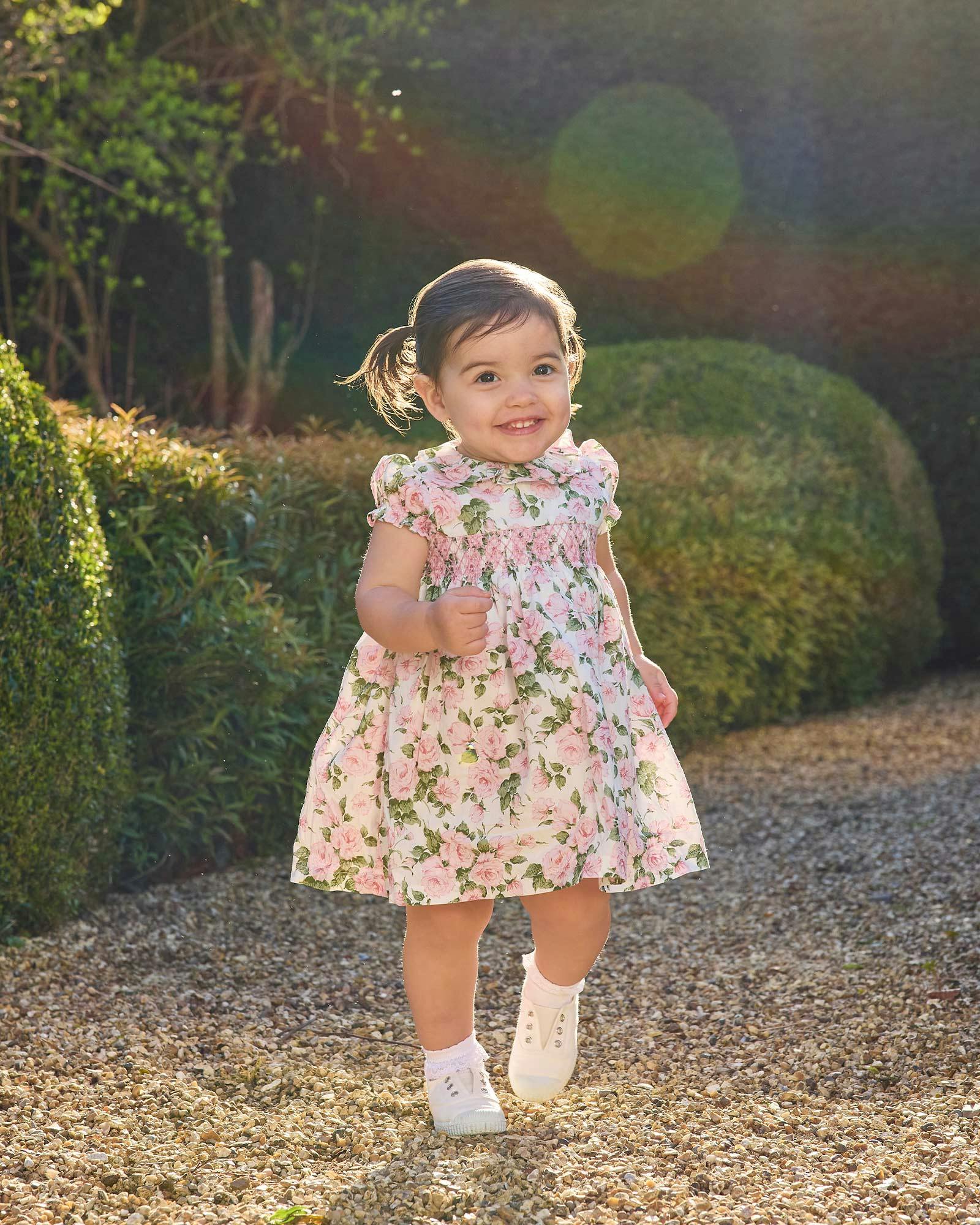 Baby Carline Smocked Dress