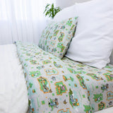 Minecraft Overworld Dreams Bamboo Twin Sheet Set