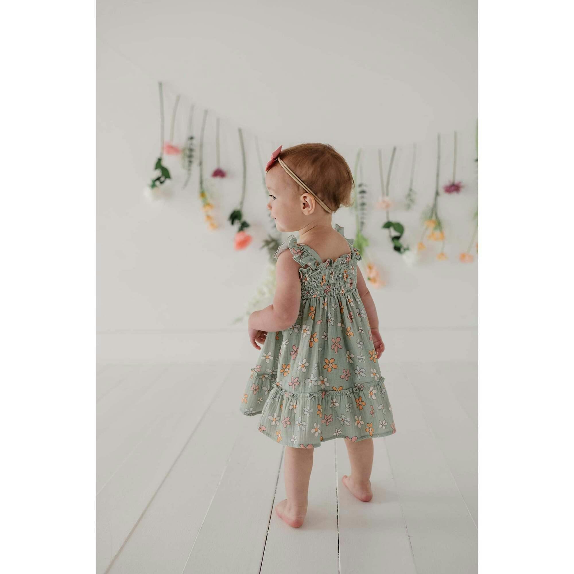 Baby Girl Flutter Dress Set