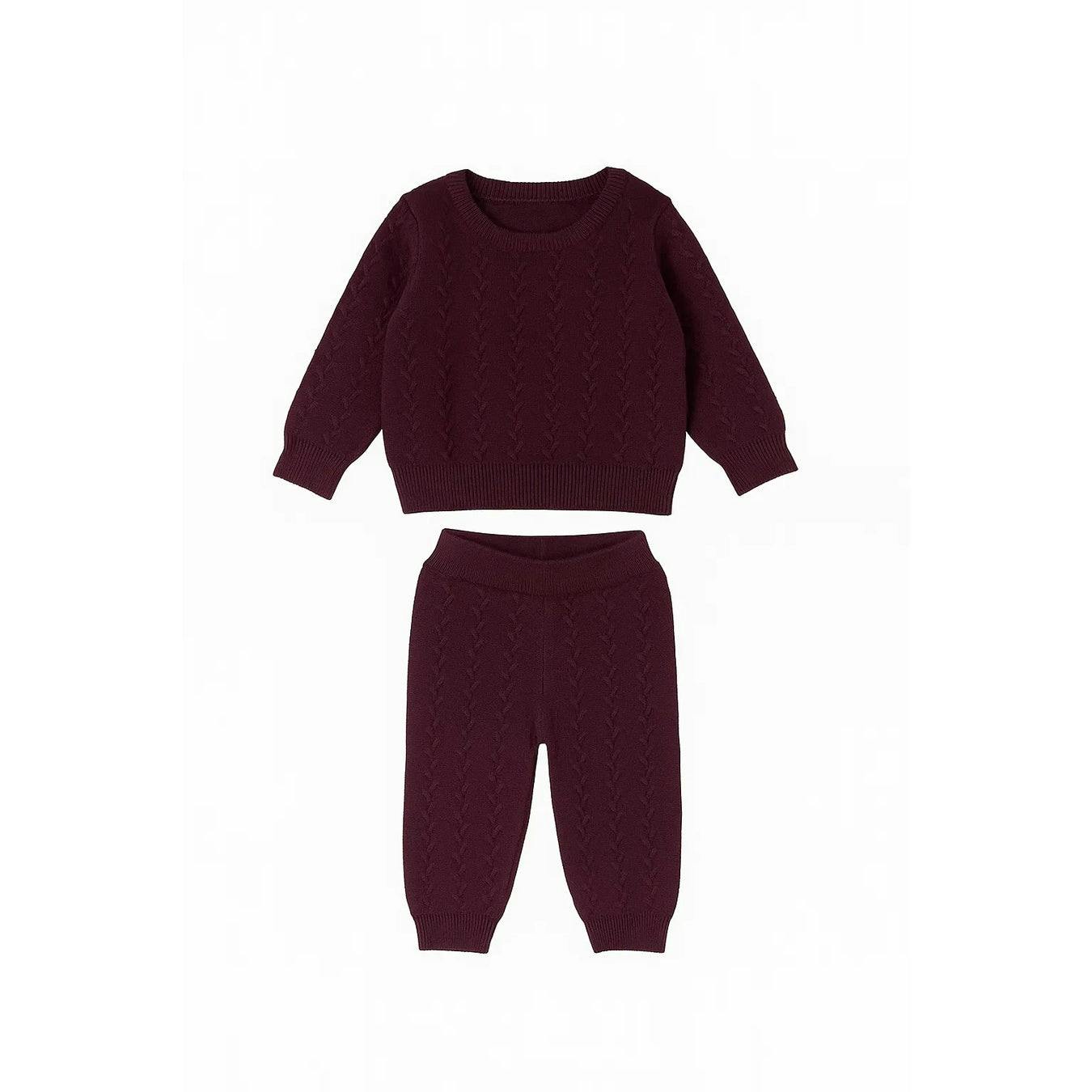 Baby Cable Knit set