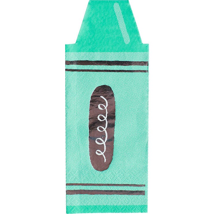 School Days Large Crayon Napkins