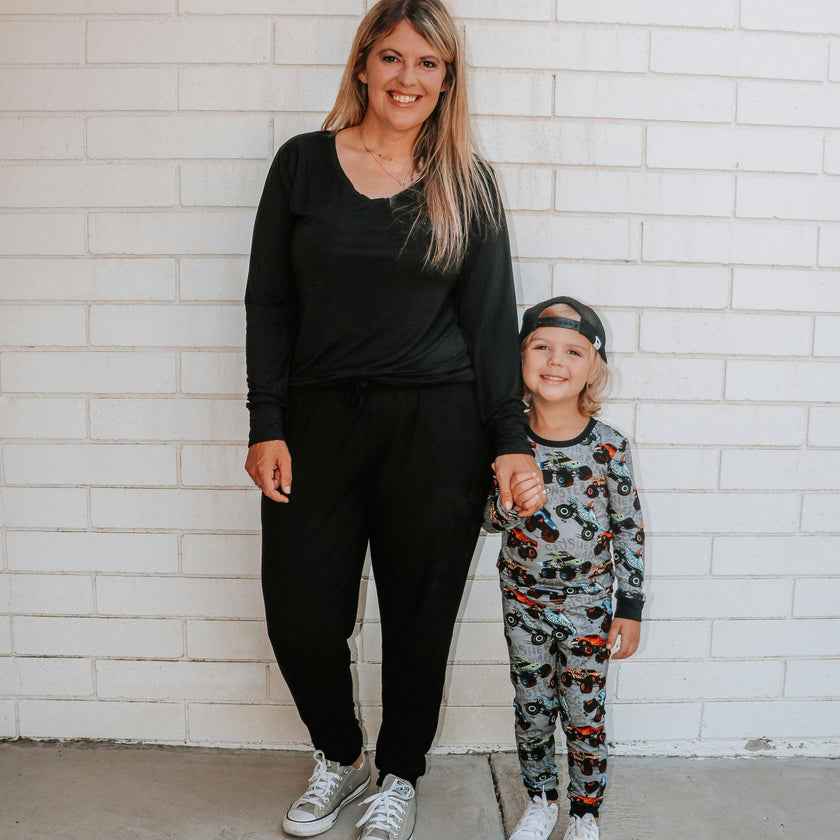 Monster Jams 2 Piece Pajama Set