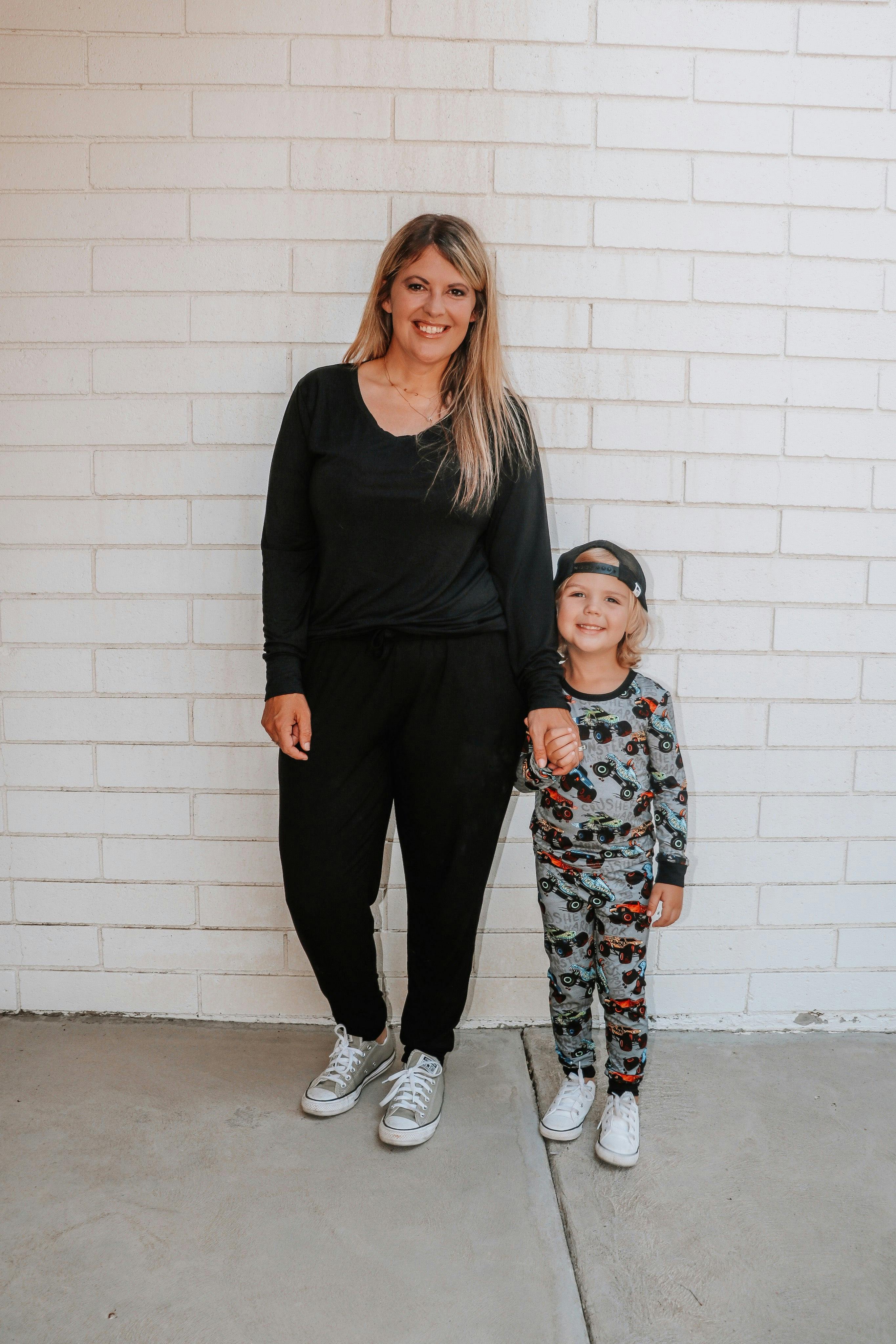 Monster Jams 2 Piece Pajama Set