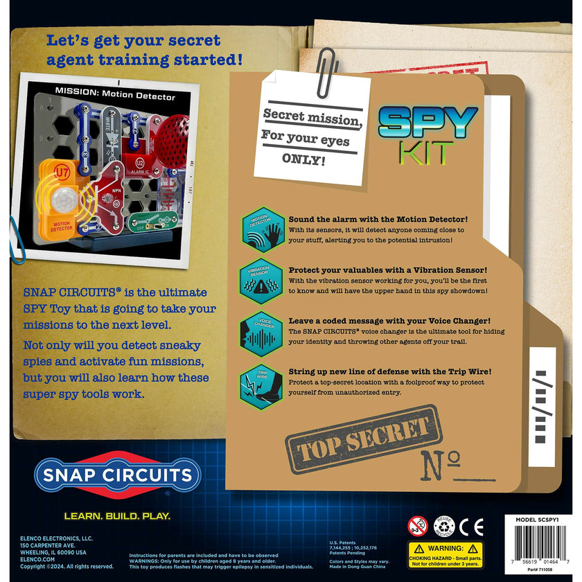 Snap Circuits: Spy Activity Kit