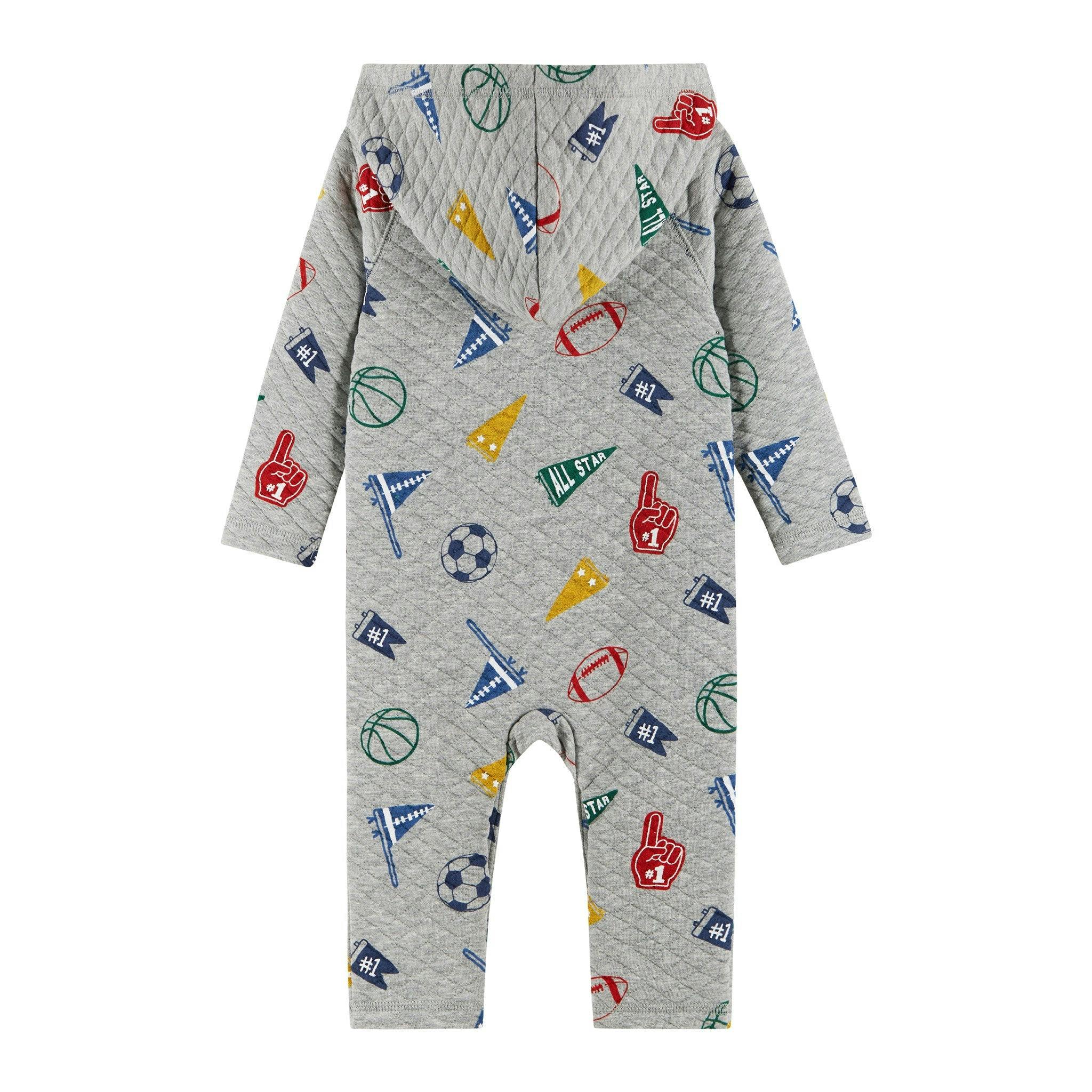 Infant Hooded Baby Romper