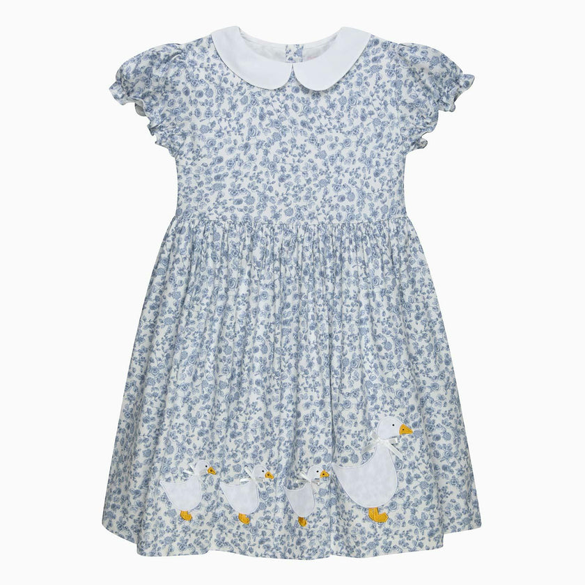 Rose Floral Duck Dress