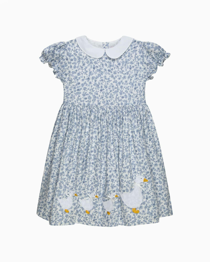 Rose Floral Duck Dress