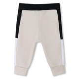 Sand Colorblock Jacket & Trousers Set