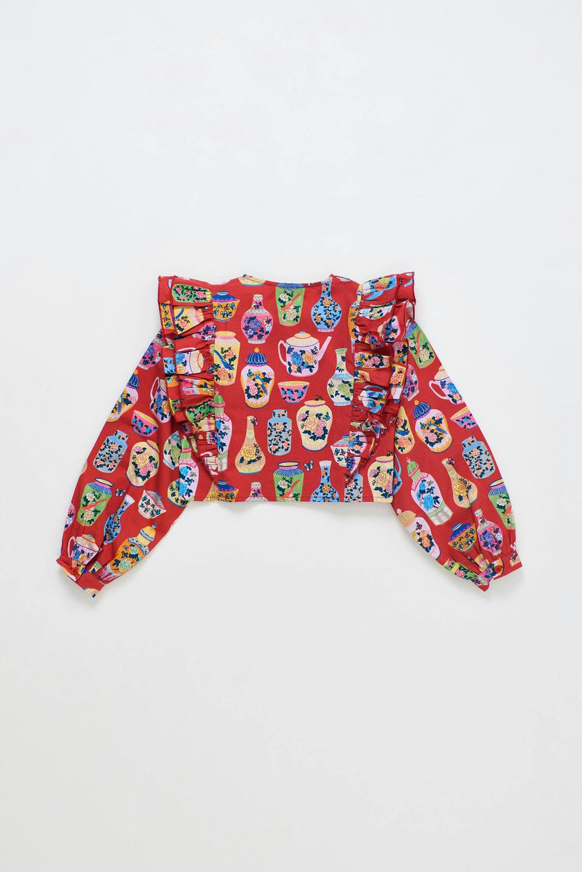PORCELAIN SHIRT RED