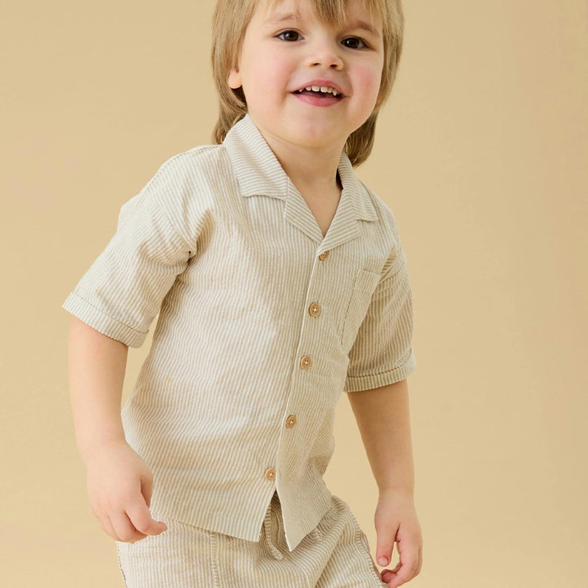 Striped Cotton Shirt