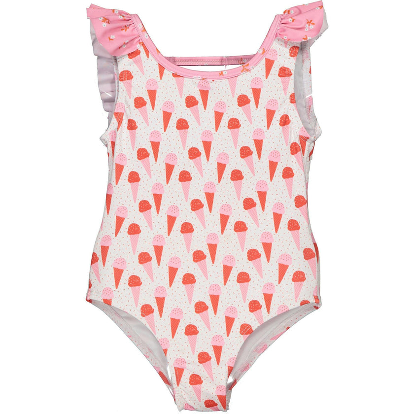 Ice Cream & Garden Swimsuit, Multi