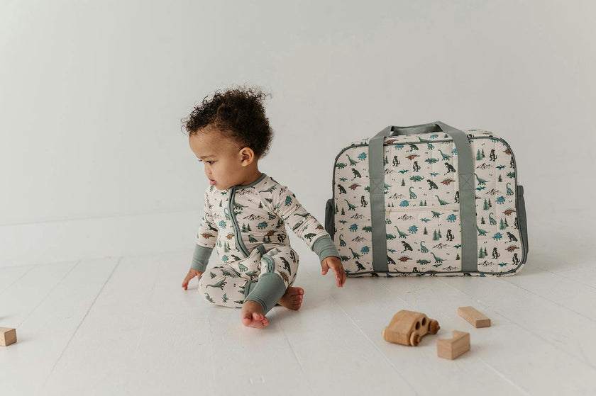 Overnight Bag in Dino Land