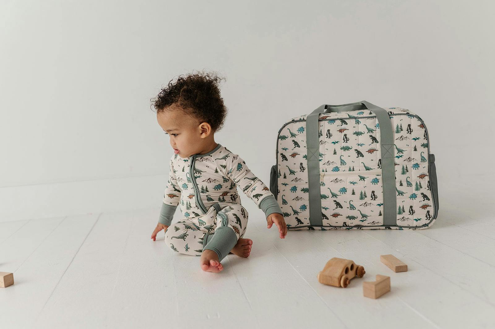Overnight Bag in Dino Land