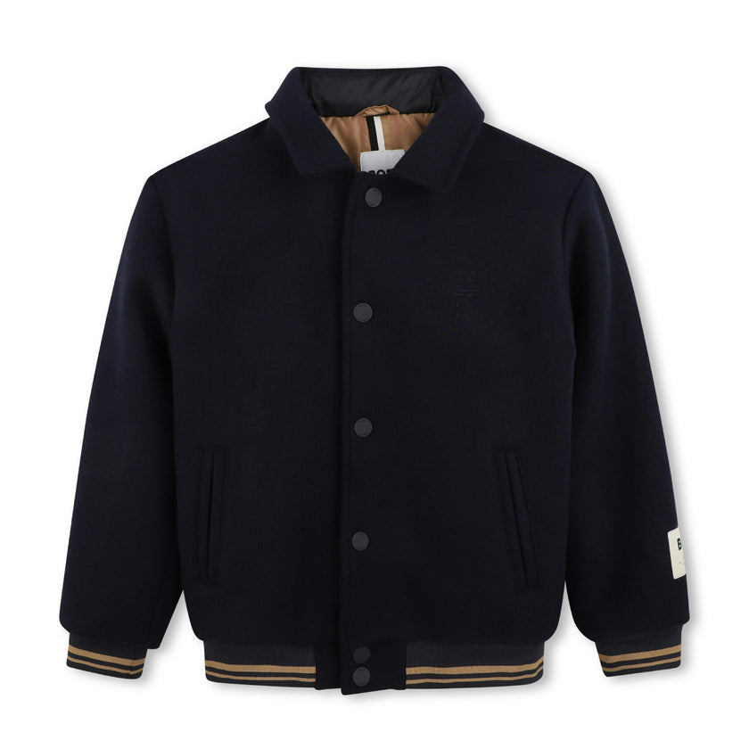 Navy Wool Jacket