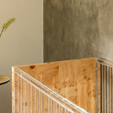 Altair Burl Wood Crib