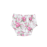 Cabbage Rose Stripe - Smocked Top with Bloomer
