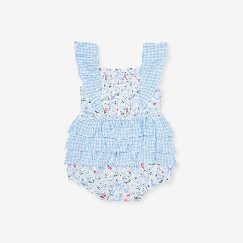 Gail Ruffled Bubble Romper