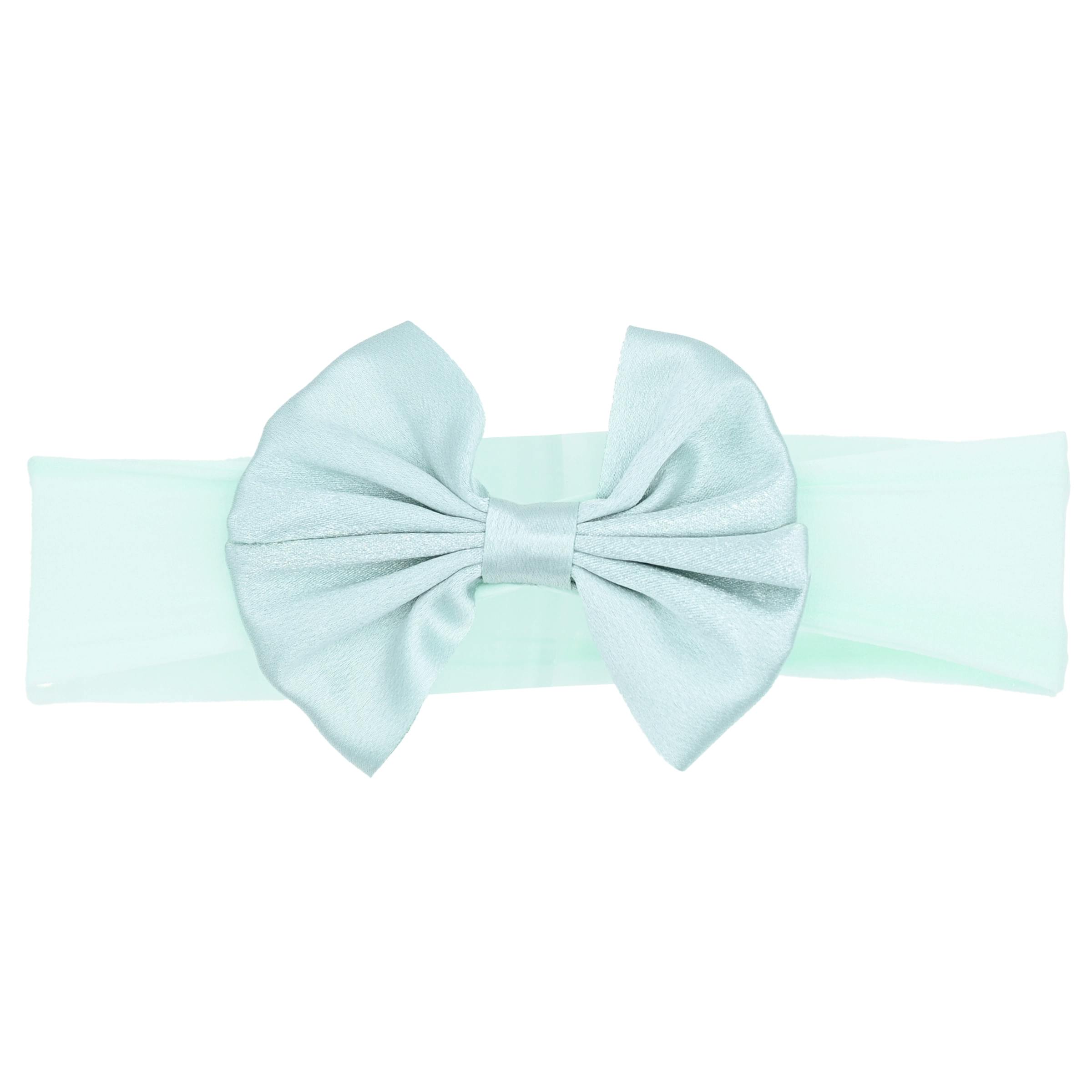 Multicolored Satin Ribbon Headband