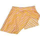 Funny Stripes Skirt With Shorts, Multi
