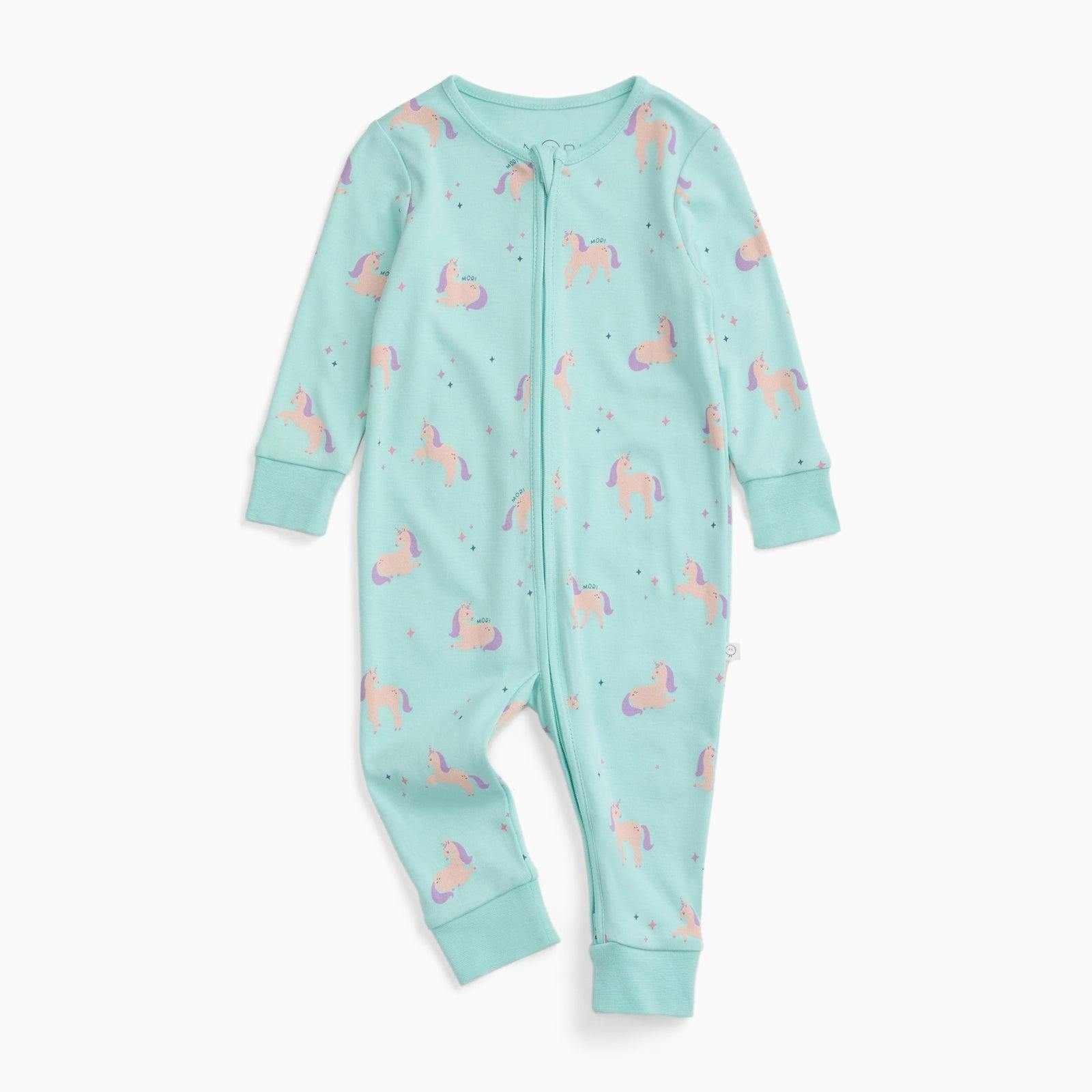 Unicorn Dreams Clever Zip Romper
