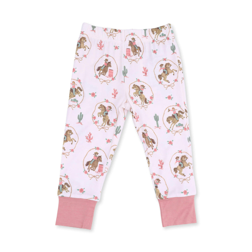 Cowgirl Cameos - Short Sleeve Loungewear Set