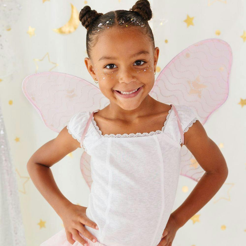 Shimmer Fairy Wing & Confetti Tutu Set