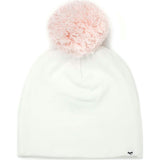 Pale Pink Pom Hat