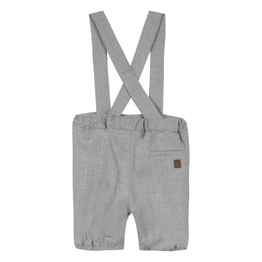 Marle Grey Suspender Pants