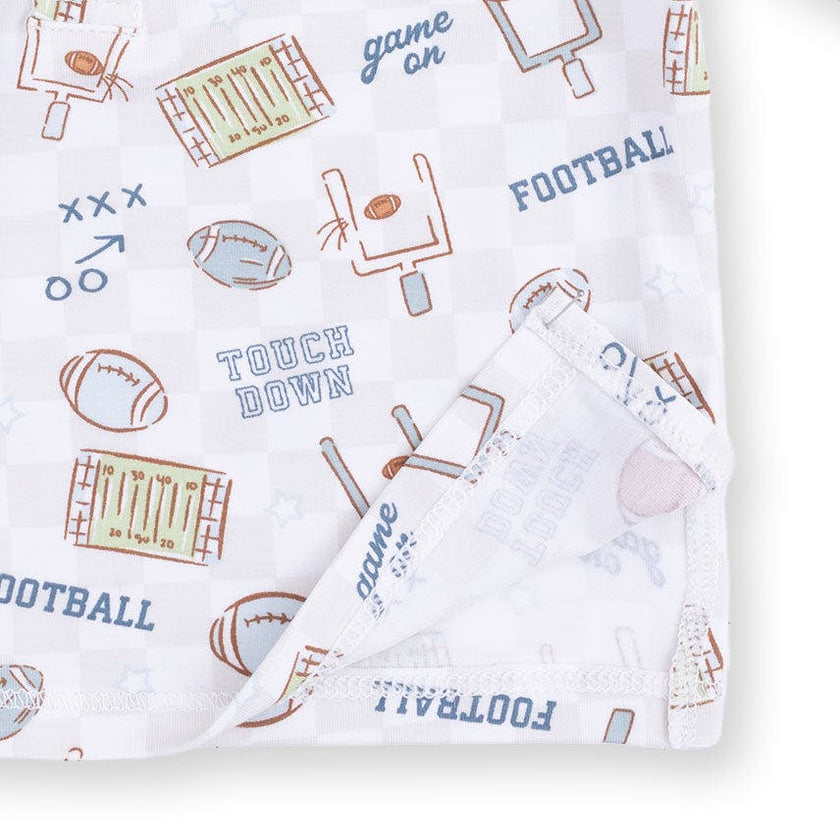 Football Check - Long Sleeve Henley Play Set