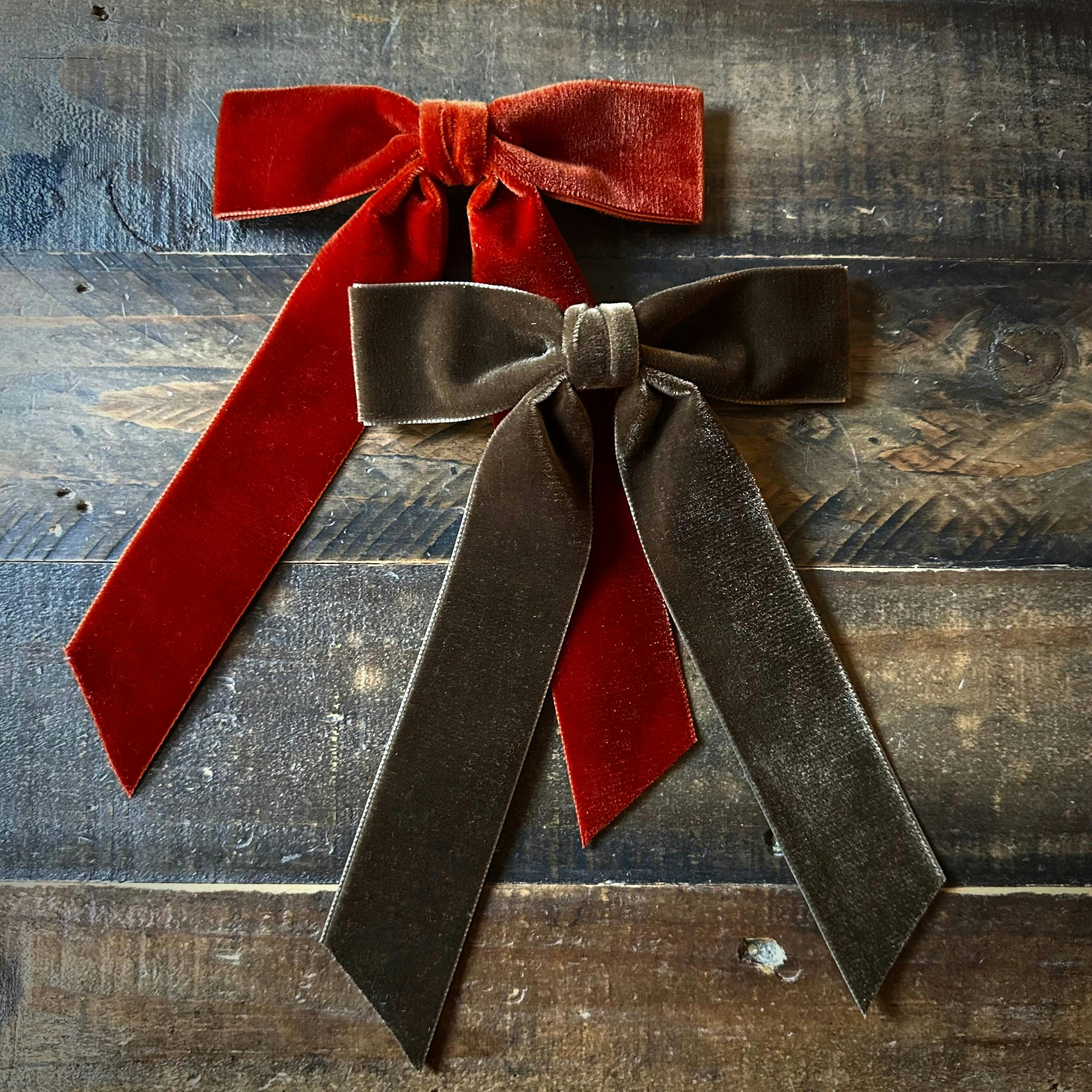 Mademoiselle Velvet Bow