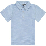Busy Bees Short Sleeve Polo, Stripes