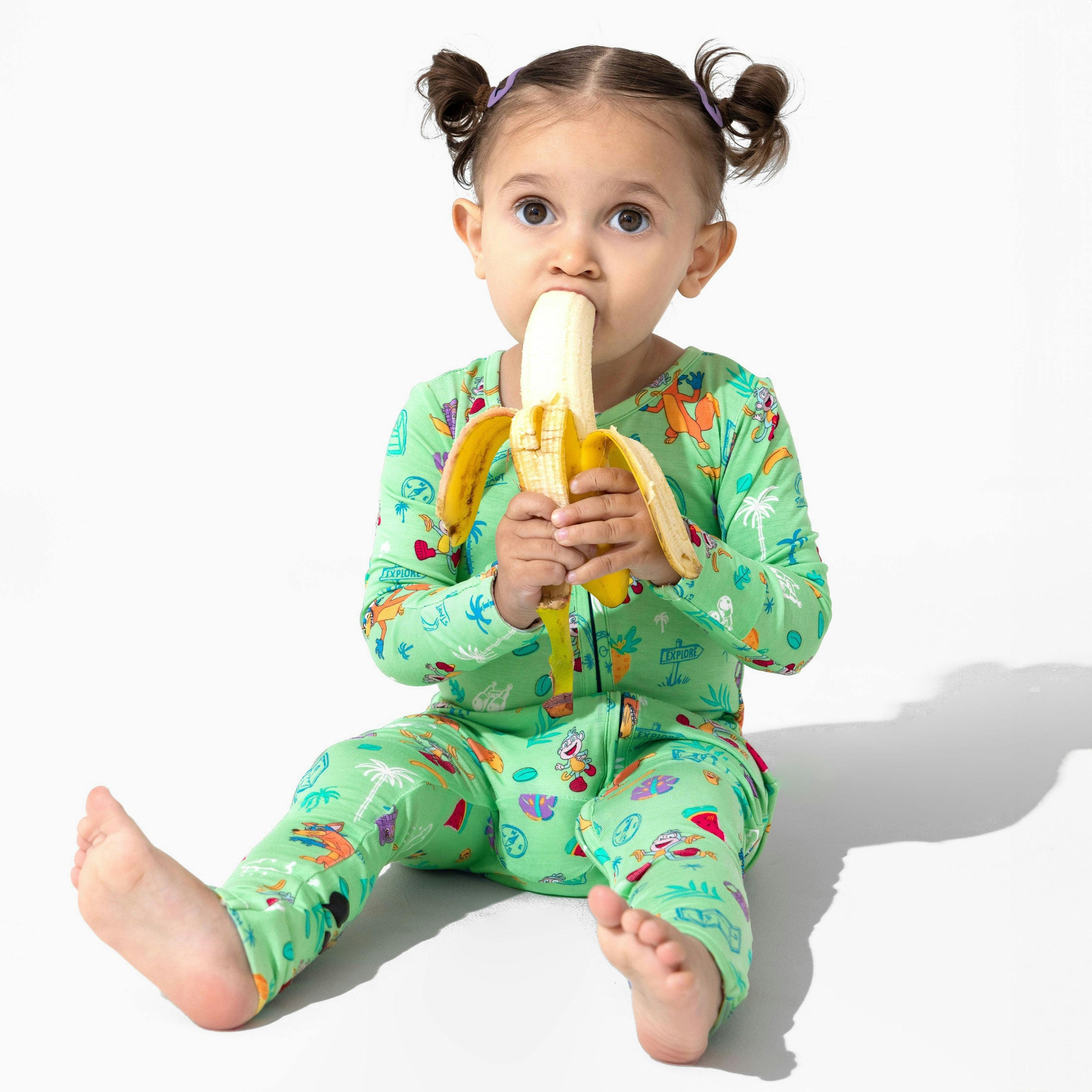 Dora: Boots' Jungle Adventure Bamboo Convertible Footie