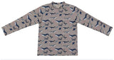 SUNNY UV WHALES RASH GUARD