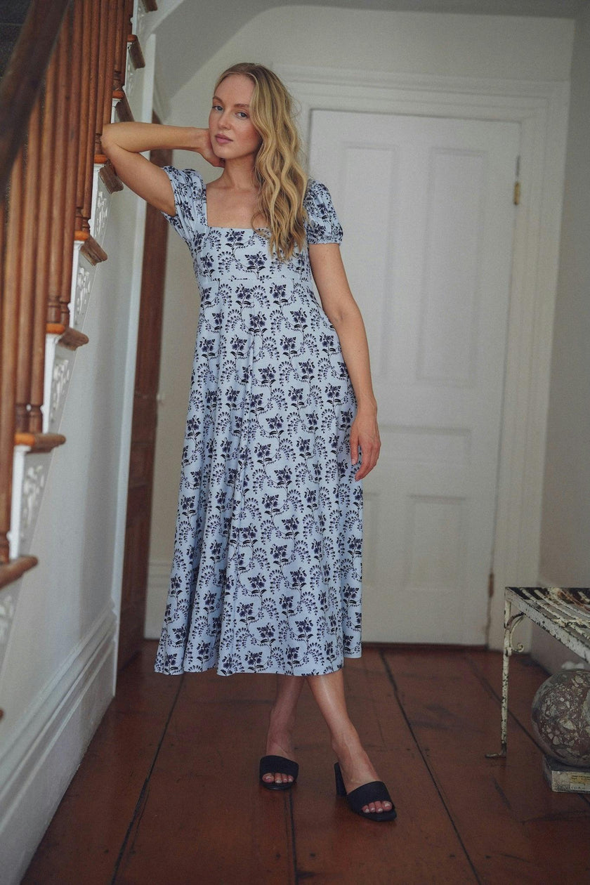 Rosalie Dress - Cornflower Parlour