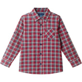 Kids Plaid Double-Facing Buttondown