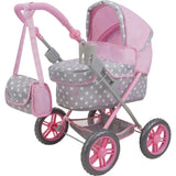Cotton Candy Pink Amanda Doll Pram Doll Accessory - Pink