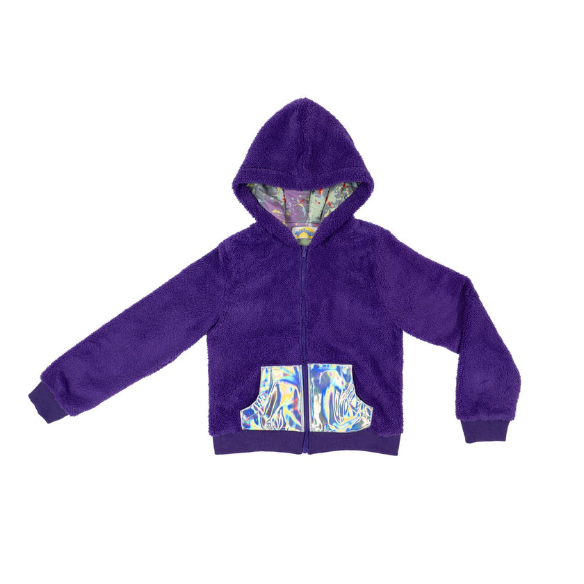 Teletubbies Tinky-Winky Child Zip-Up Hoodie