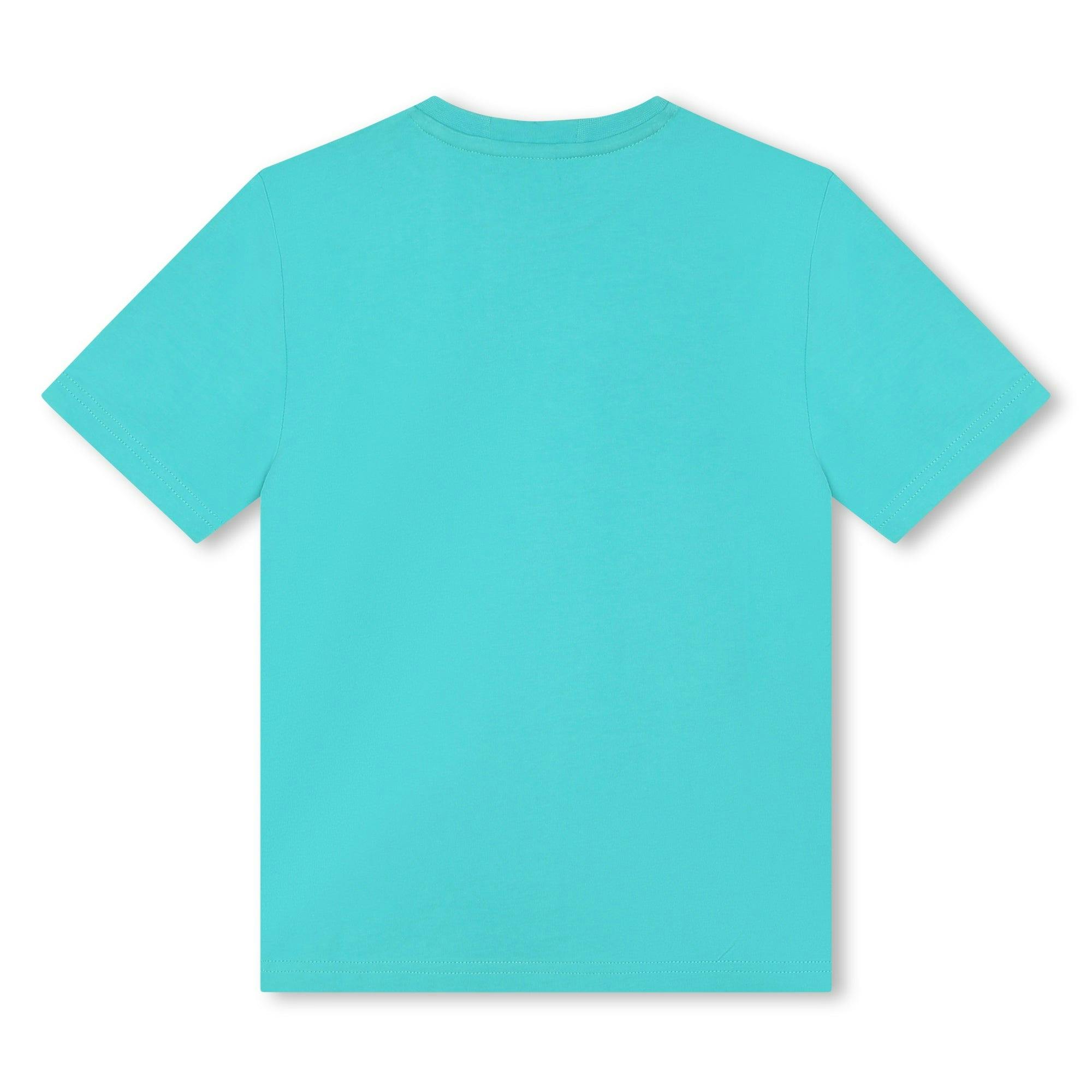 BOSS KIDSWEAR Electric Aqua Flint T-shirt