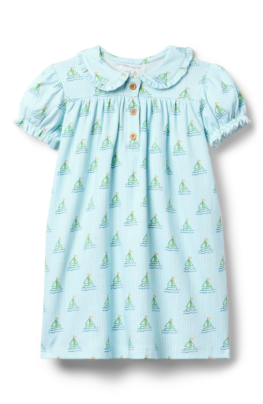 Libby Dress - Summer Sailboat