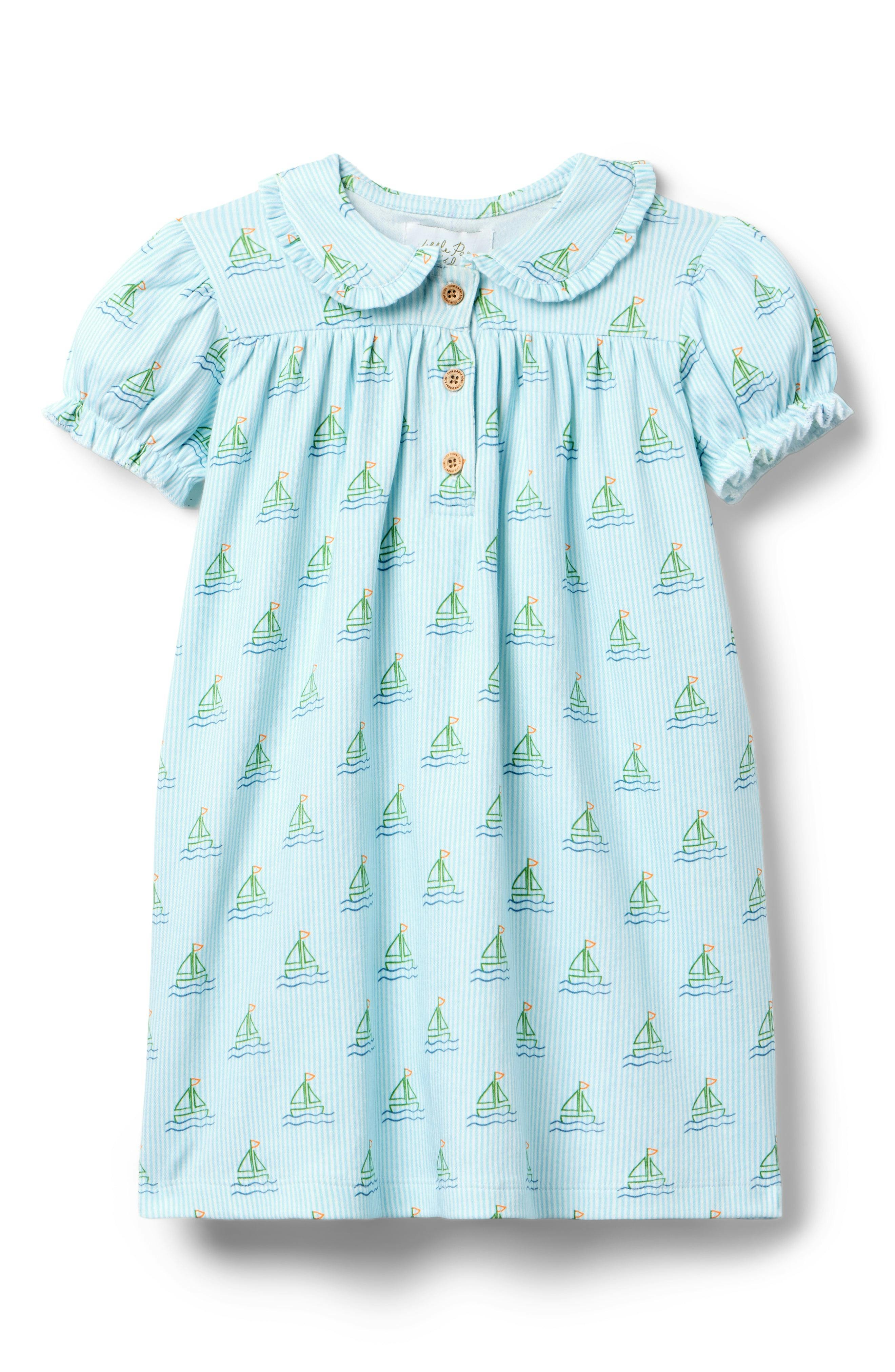 Libby Dress - Summer Sailboat