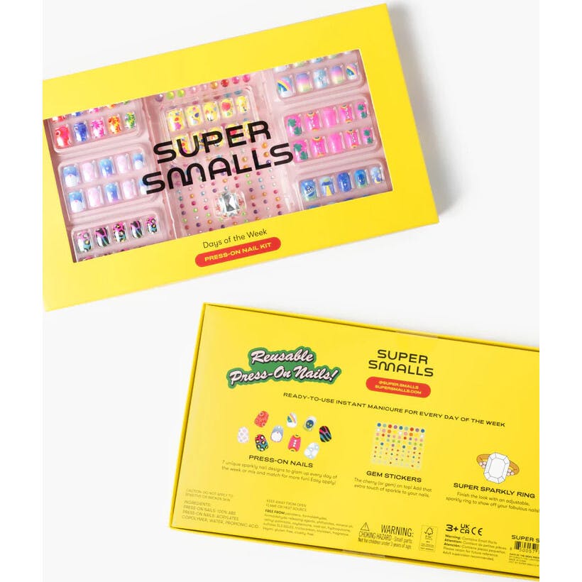 Days of the Week Press On Nails Kit