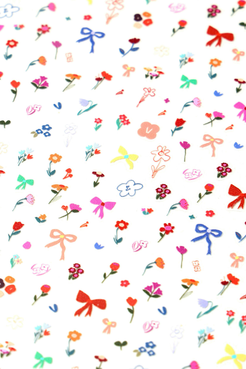 Nail Sticker By Zoe Wodarz - Flower Pop