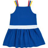 Pique Knit Dress With Sailboat