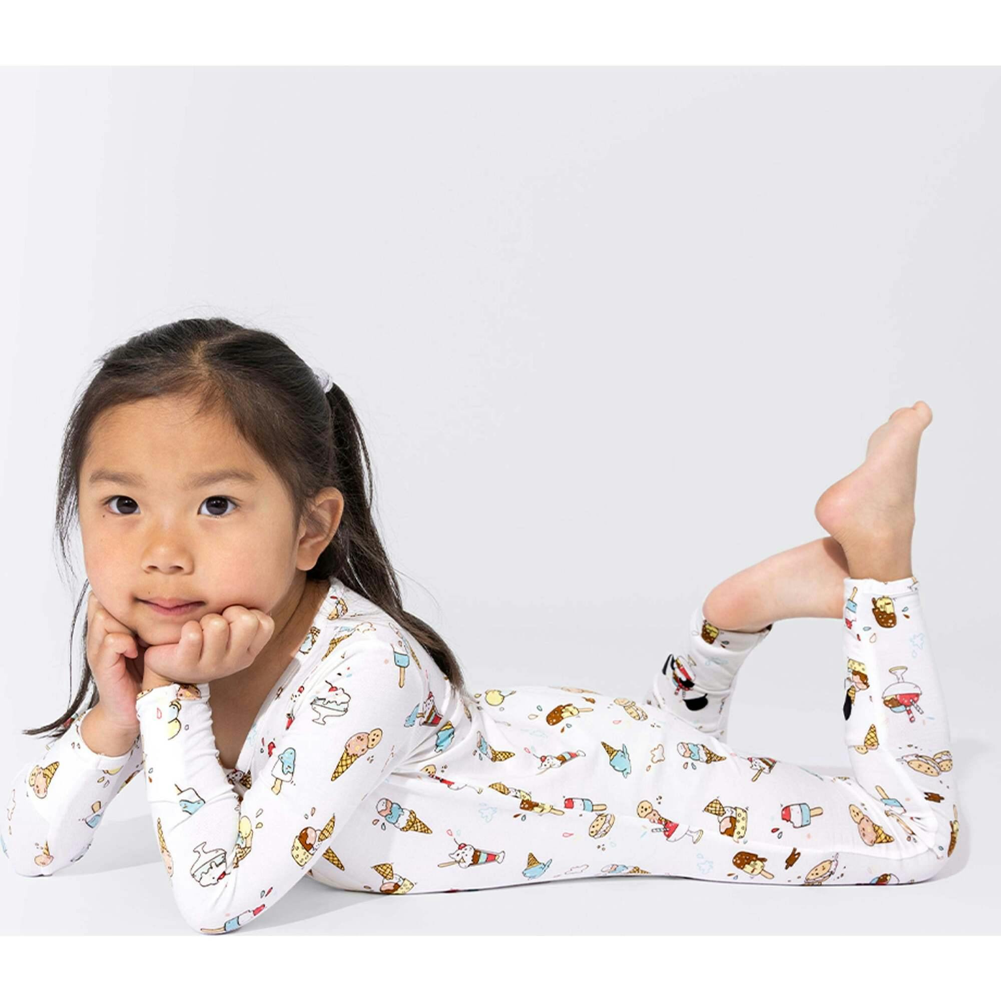 Ice Cream Bamboo Convertible Footie