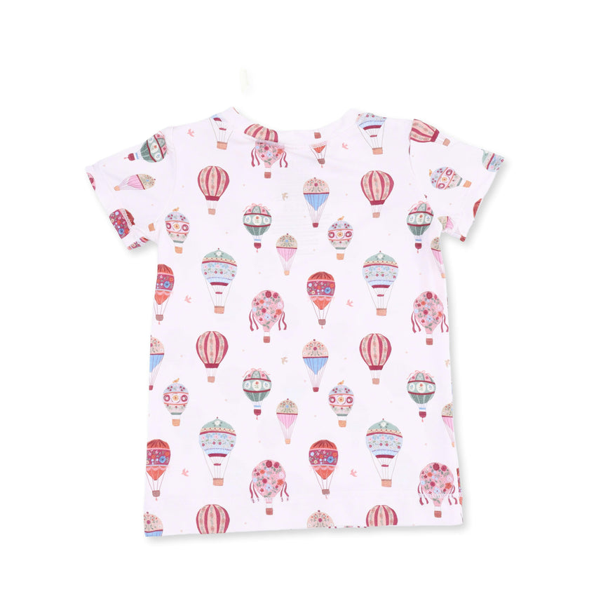 Hot Air Balloon - Short Sleeve Loungewear Set