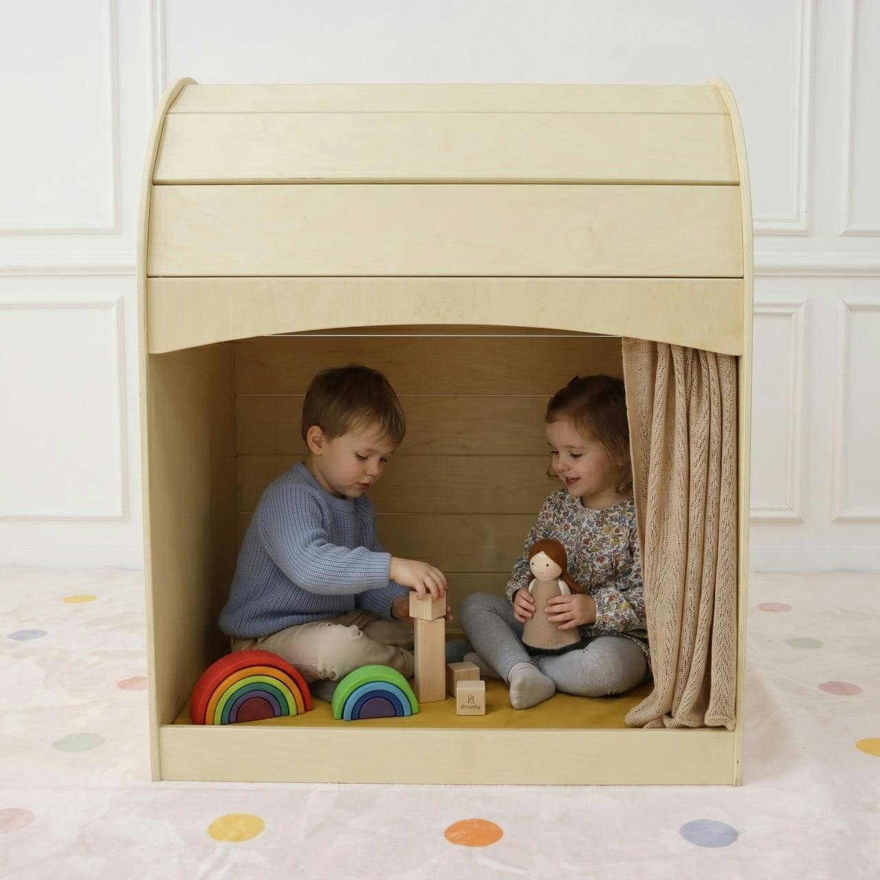 Nambar Montessori Reading Nook & Cozy Play Hideaway