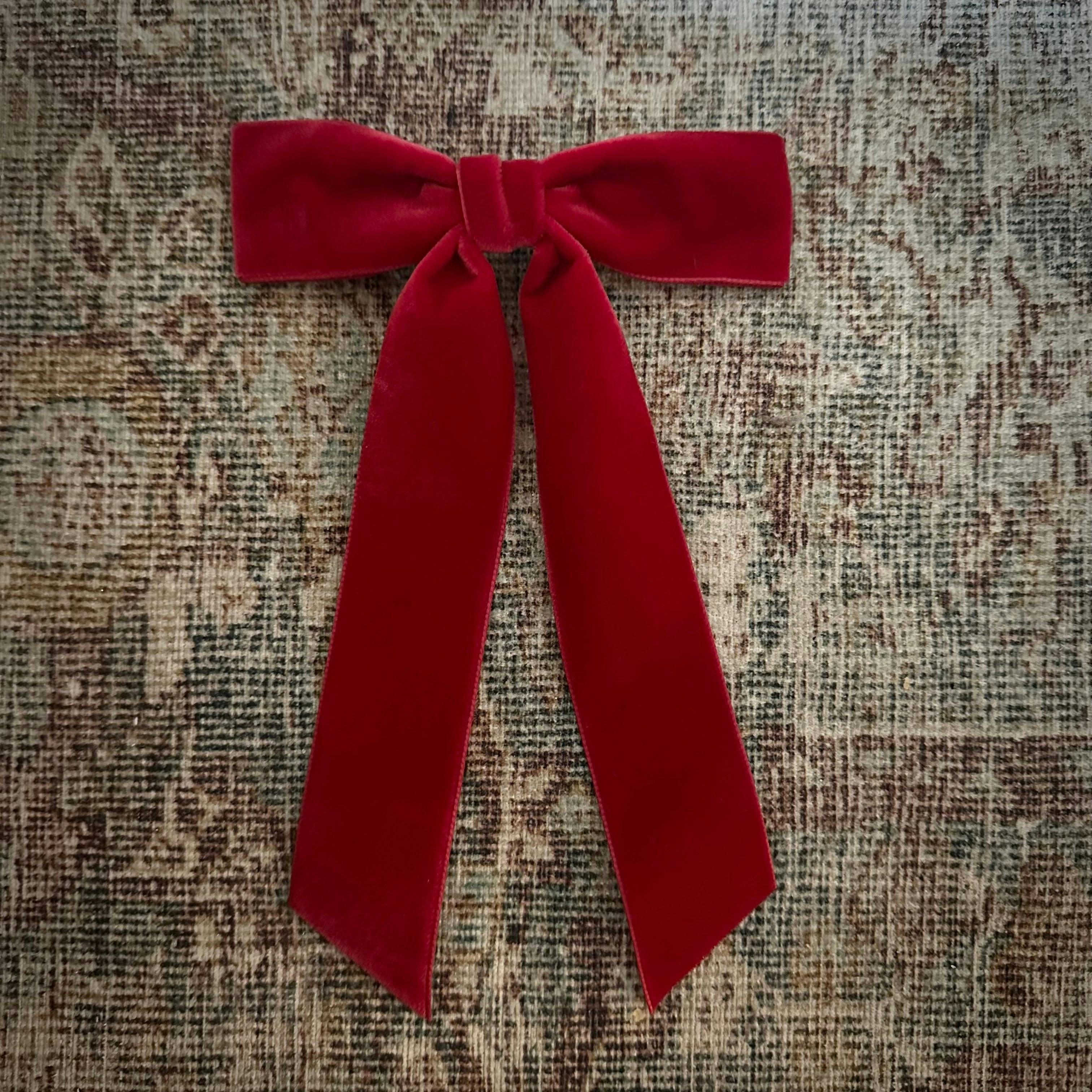 Mademoiselle Velvet Bow