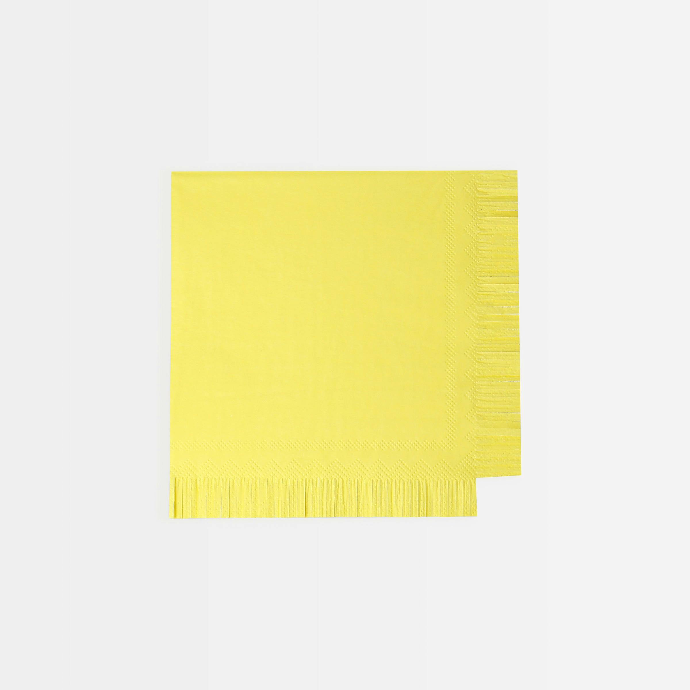 Assorted Bright Small Napkins