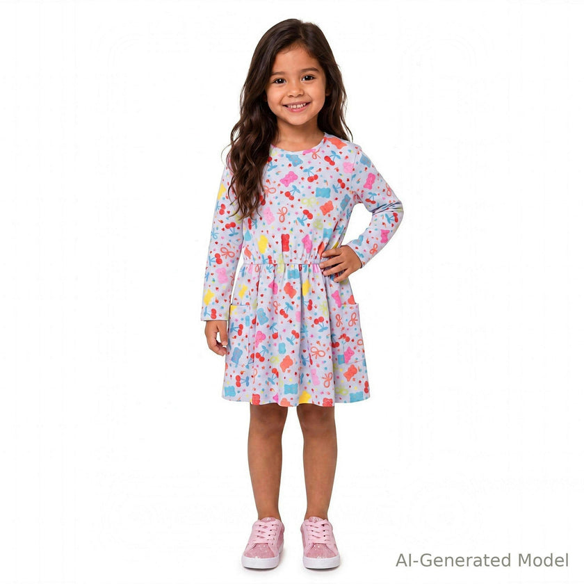 Toddler & Kids Dress | Sweet Treats & Bows